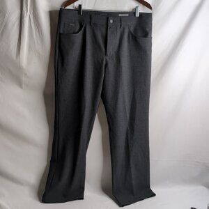 ALBERTO Ceramica Men's Grey Dress Pants Comfort Fit "TOM", Size 52 (US 36)